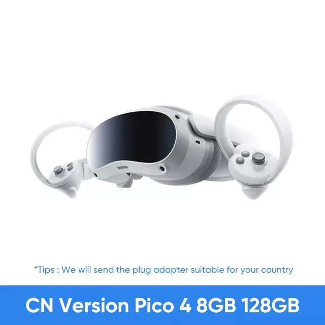 100% Original Pico 4 VR Headset All-In-One Virtual Reality Headset Pico4 3D VR Glasses 4K  Display For Metaverse & Stream Gaming