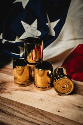 50 Cal Bullet Shot Glasses - Set of 4