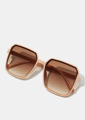 A  Oversized Square Sunglasses