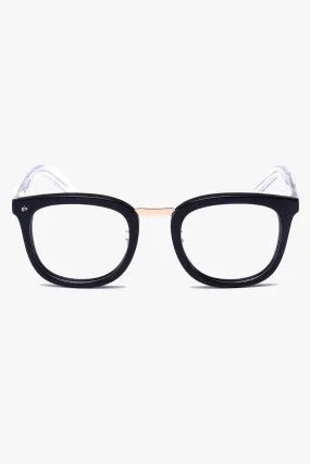 Alchemist Thick Frame Black Blue light Glasses