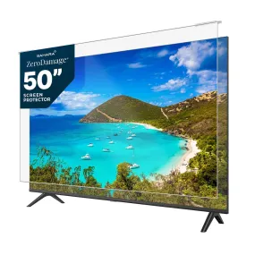 Anti-Blue Light TV Screen Protector - Most 50" TVs