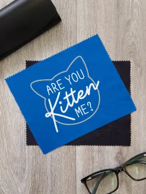 Are You Kitten Me? Microfibre Suede Glasses Cleaning Cloths (Twinpack)