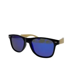 Bamboo Blonde Wayfarer Style Sunglasses