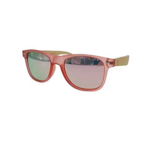 Bamboo Blonde Wayfarer Style Sunglasses