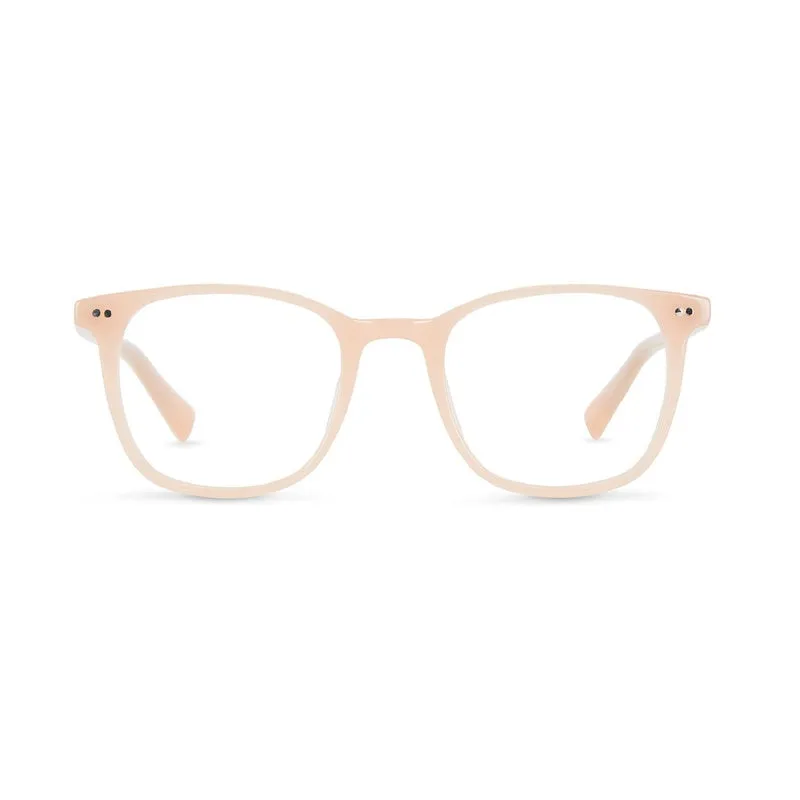 Baxter Blue - Blue Light Glasses - Finch/Blush Pink