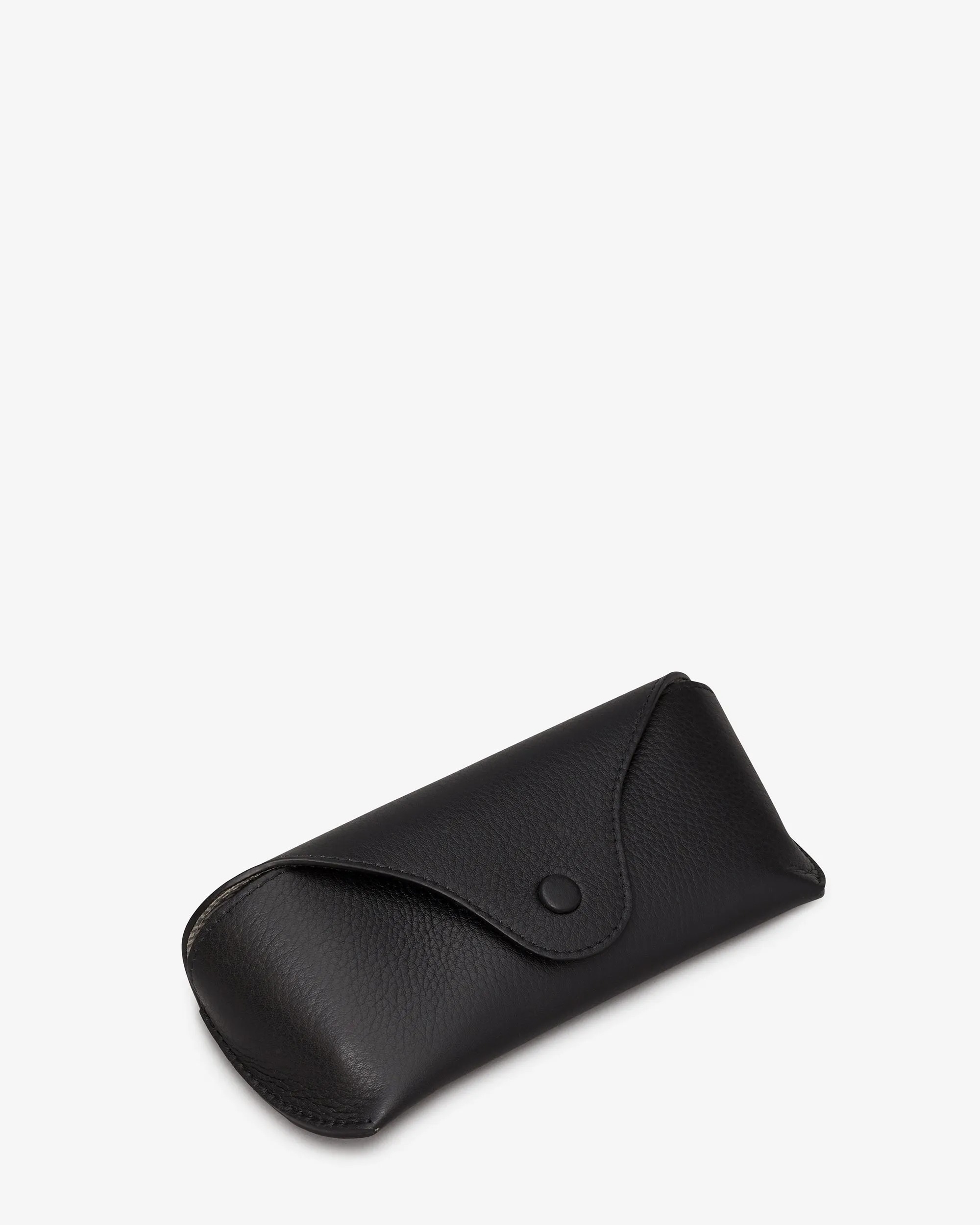 Black Leather Atlantic Glasses Case