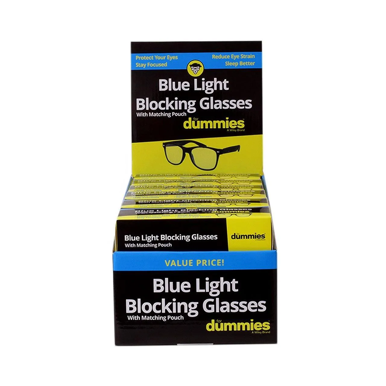 Blue Light Blocking Glasses For Adults - Pack of 18