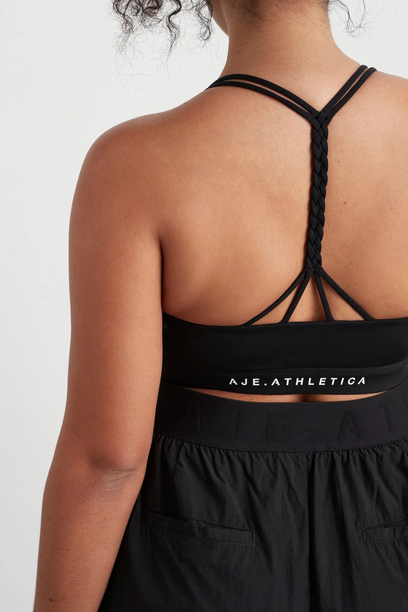 Braided Strappy Sports Bra 334