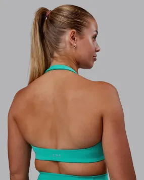 Challenger Sports Bra - Turquoise Tide