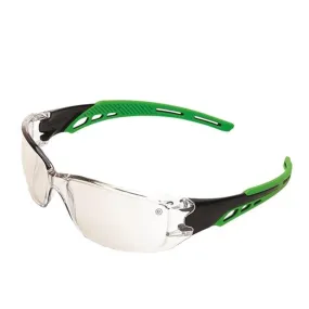 Cirrus Green Arms Safety Glasses Indoor/Outdoor - 12 Pairs