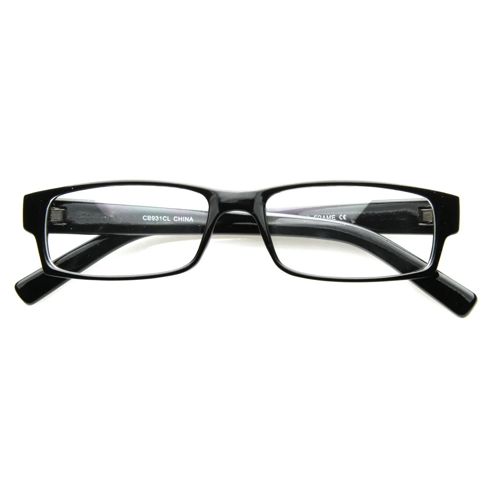 Classic Thin Rectangle Clear Lens RX Optical Glasses