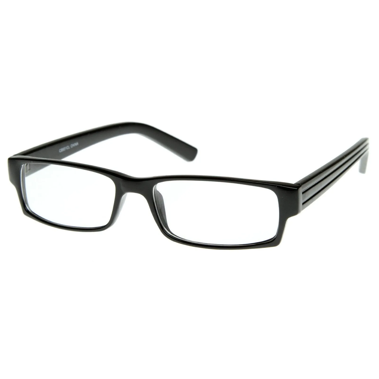 Classic Thin Rectangle Clear Lens RX Optical Glasses