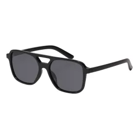 ELODIE recycled pilot sunglasses black