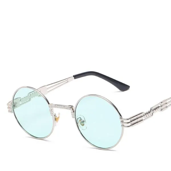 EPOCA RETRO GOLD WITH CLEAR LENSES GLASSES