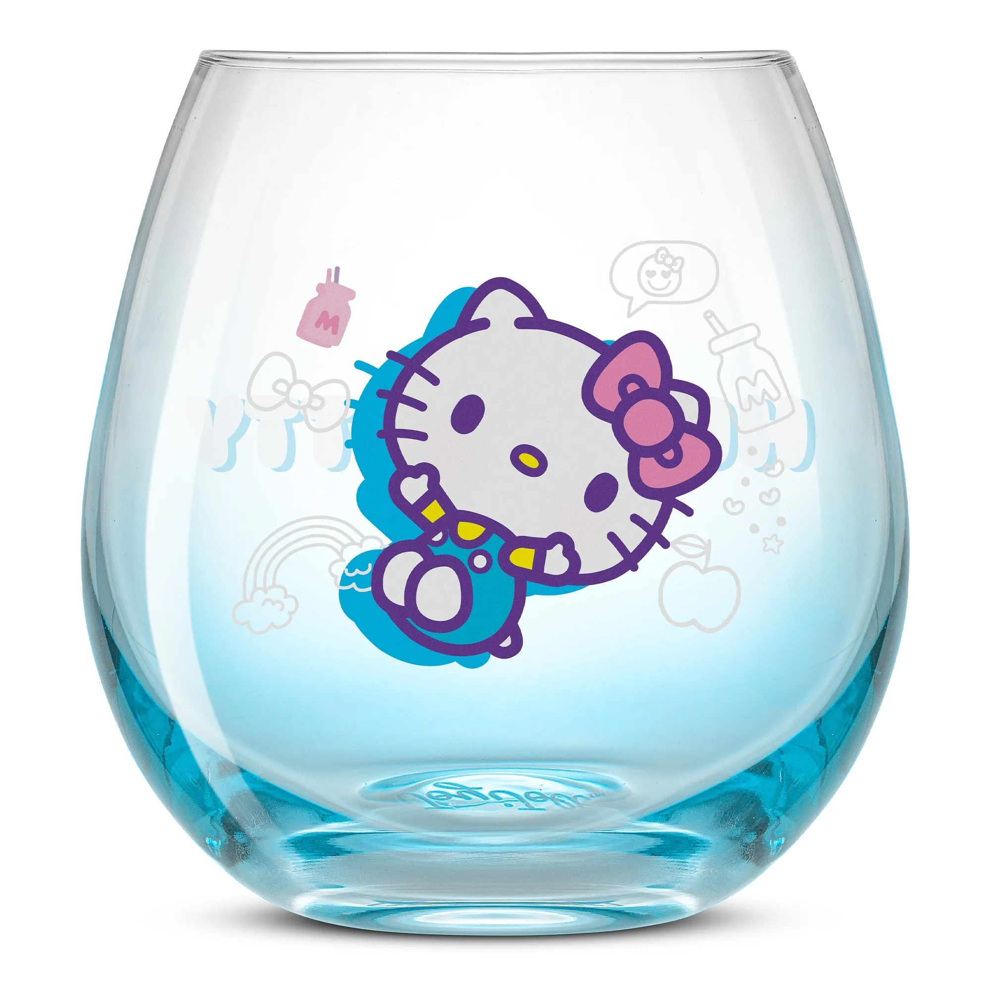 Hello Kitty and Friends Above the Clouds Stemless Glasses (Set of 4)