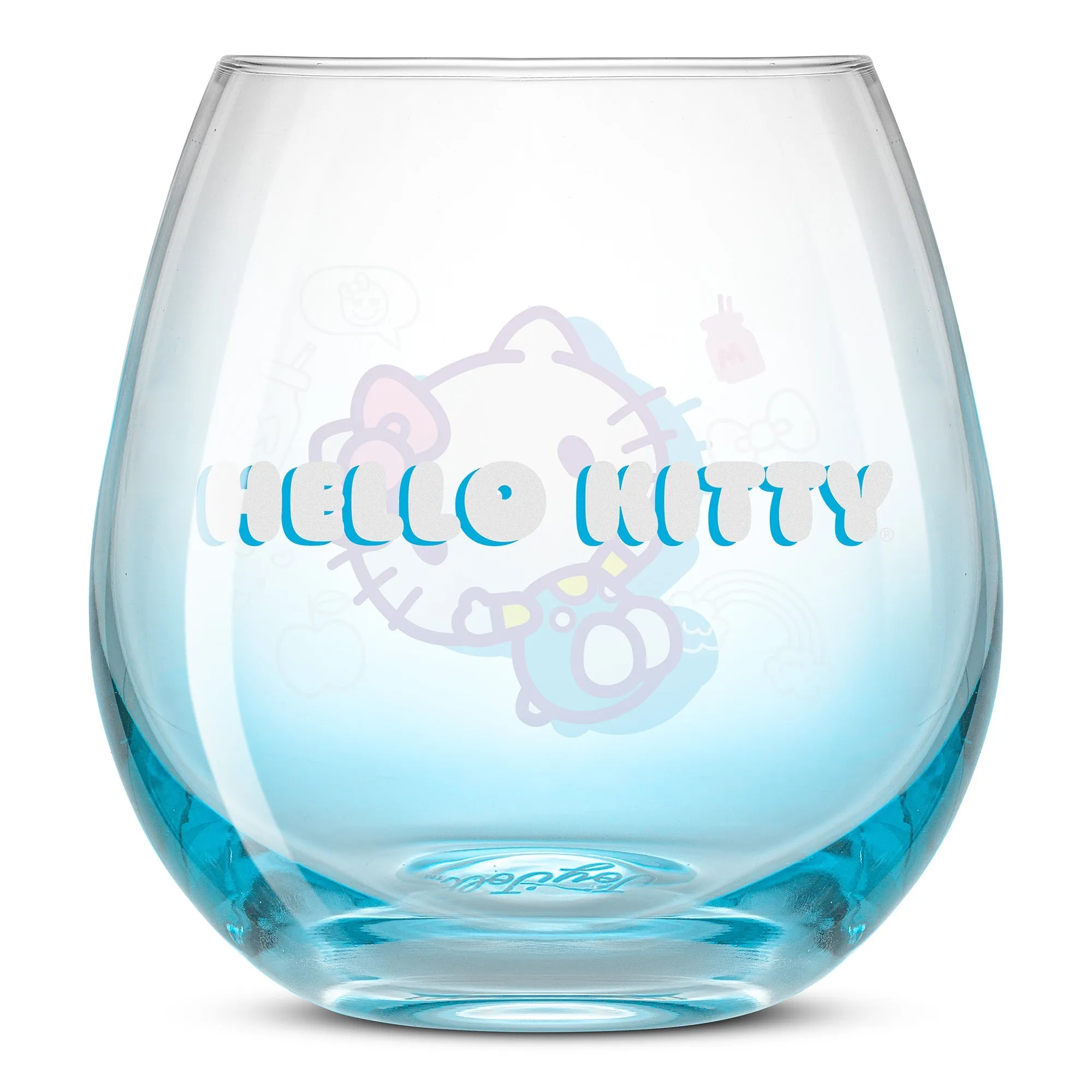 Hello Kitty and Friends Above the Clouds Stemless Glasses (Set of 4)