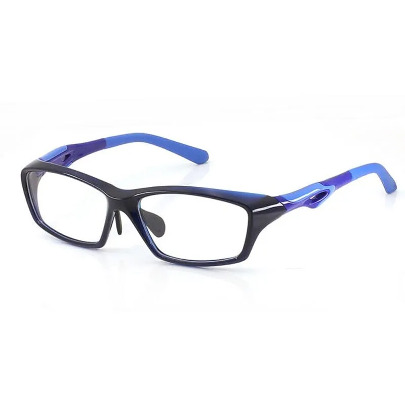 Hotochki TR90 Glasses Frame Men Full Frames Fashion Eyewear for Sports Myopia Eyeglasses Ultra-light Anti-Slide Design