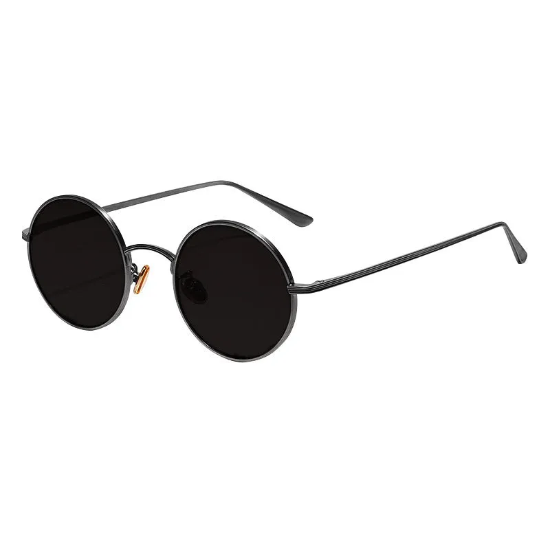 INSTOCK-Retro round sunglasses  for men's trendy glasses.