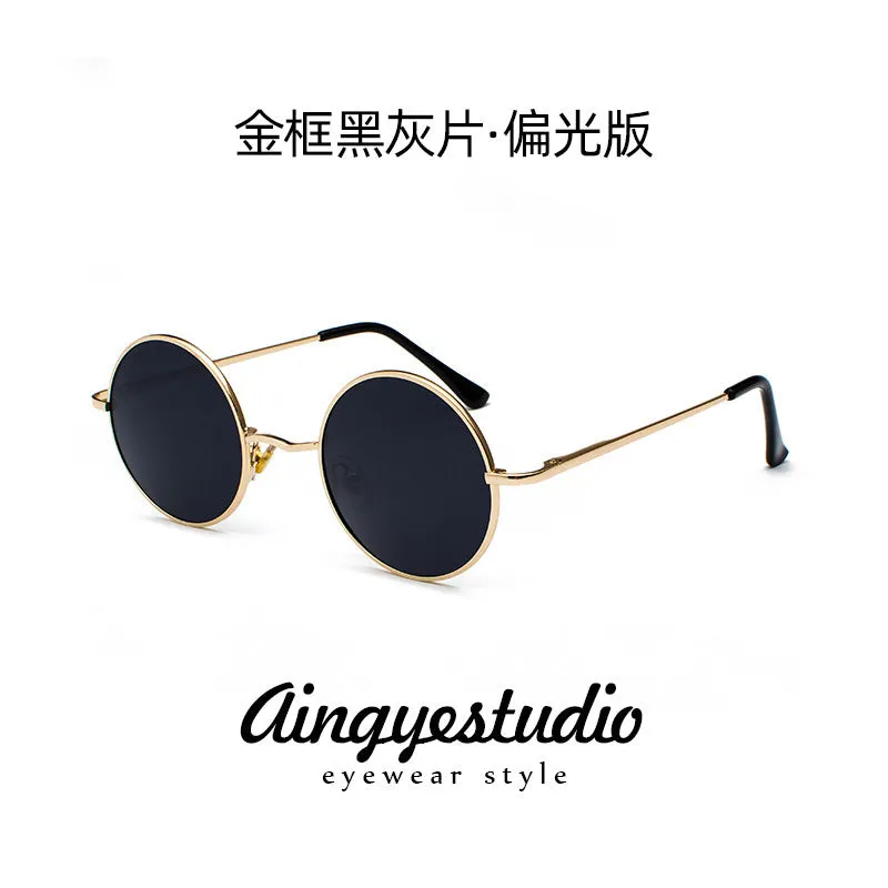 INSTOCK-Retro round sunglasses  for men's trendy glasses.