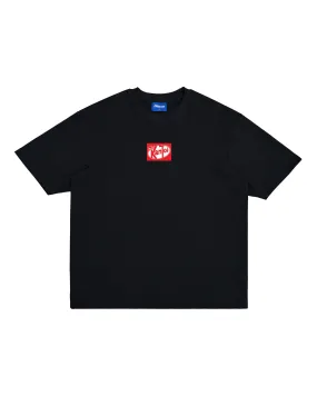 KANTOI TEE (BLACK/LIGHT BLUE)