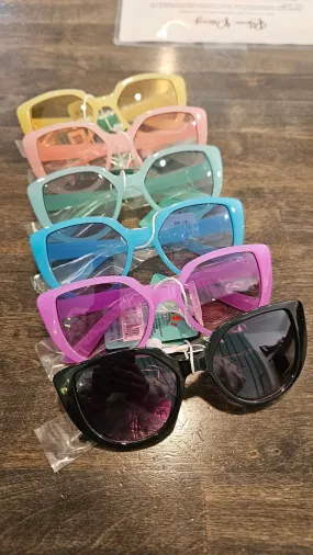 Kid's Colorful Cat Eye Sunglasses