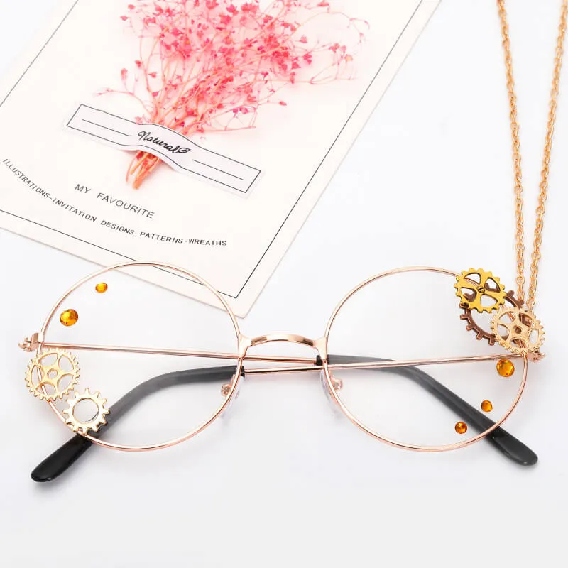 LOLITA CUTE ROUND FRAME JK GLASSES BY61702