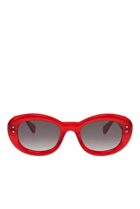 Margaret Cherry Acetate Sunglasses