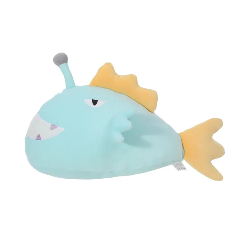 MINISO Anglerfish Plush (Light Blue)