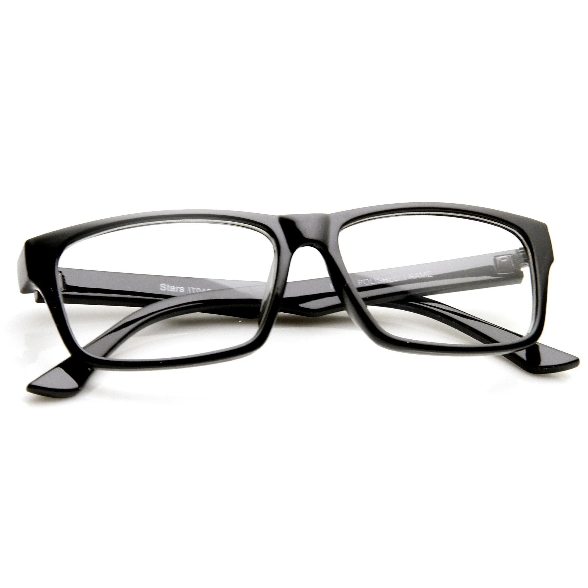 Modern Fashion Minimalist RX Optical Rectangle Clear Lens Glasses