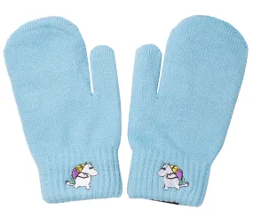 Moomintroll Mittens Kids - Light Blue