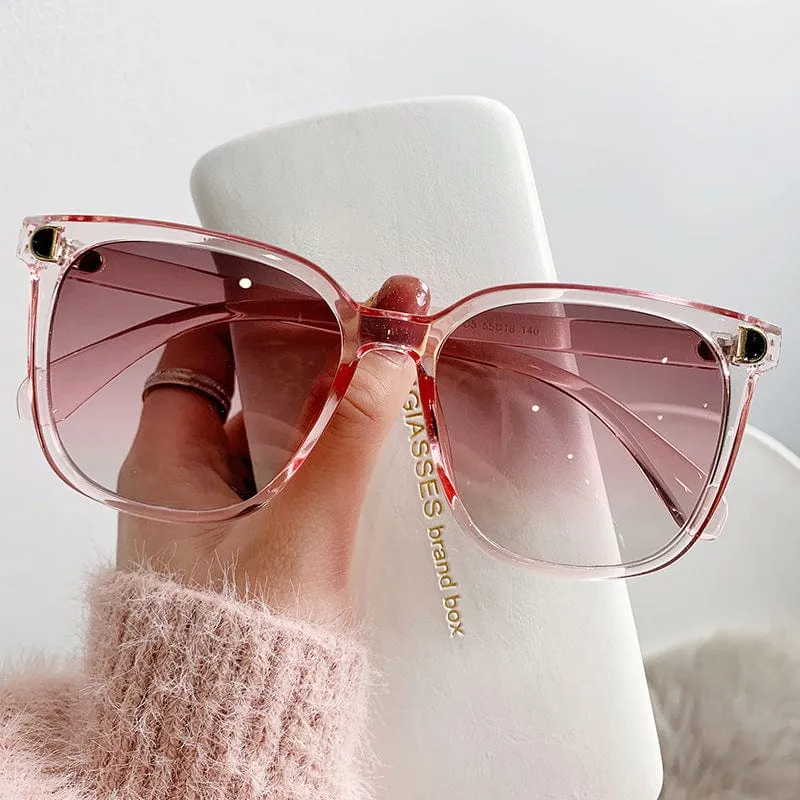 New exclusive women net red sunglasses street shoot travel sunglasses