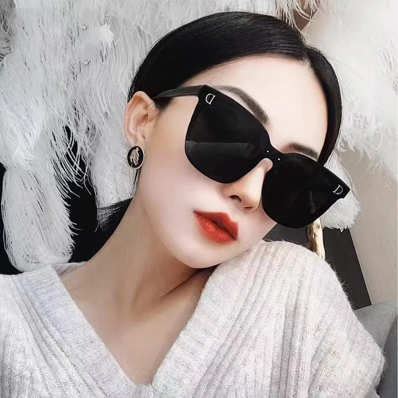 New exclusive women net red sunglasses street shoot travel sunglasses