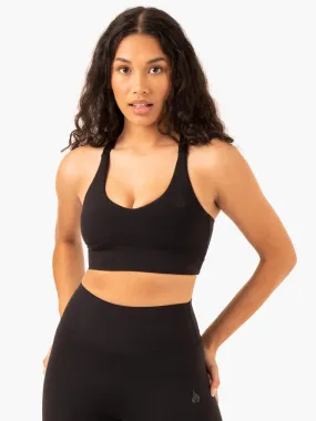 NKD Refine Sports Bra - Black