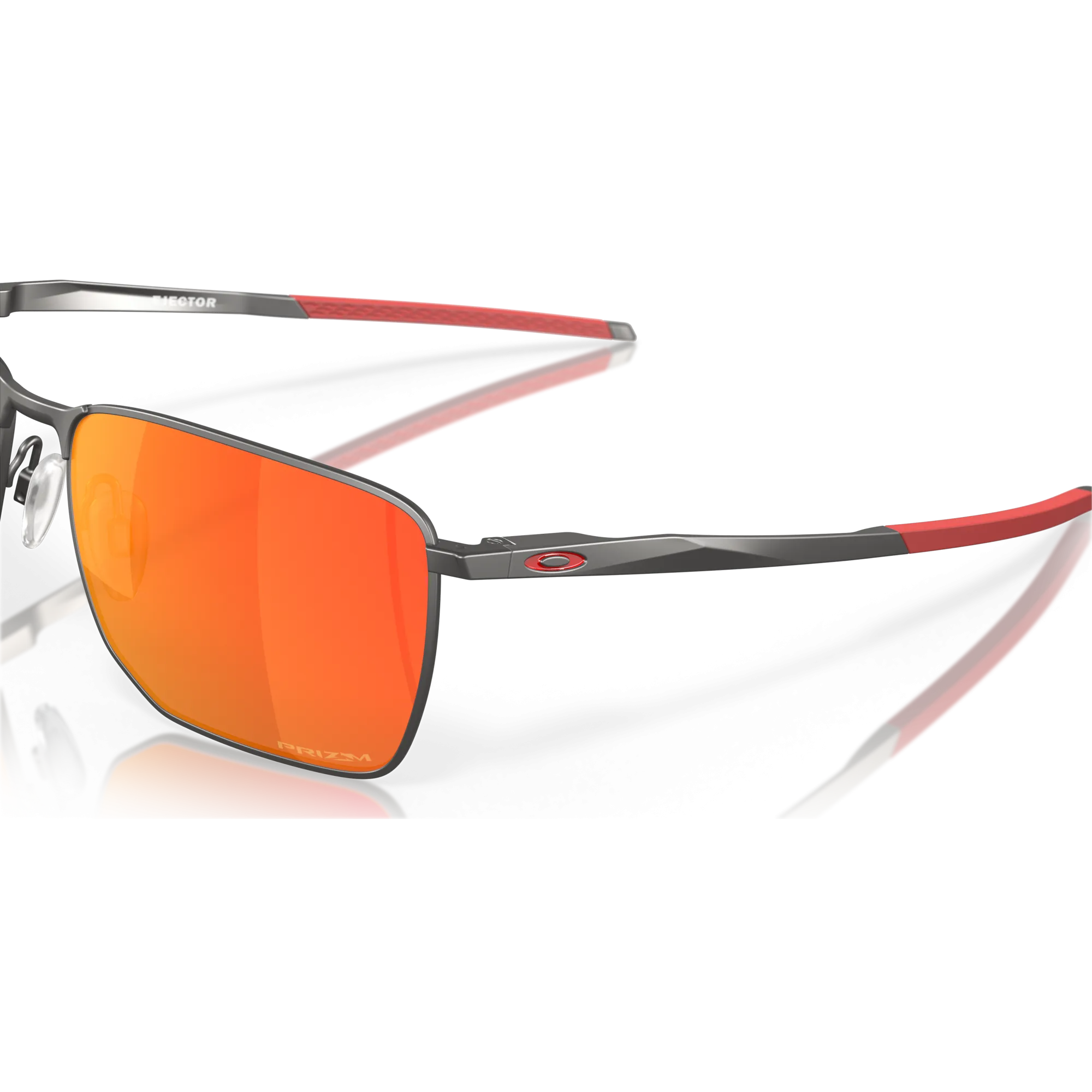 Oakley Ejector Prizm Ruby Lenses Matte Gunmetal Frame