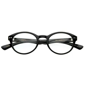 Optical RX Quality Oval Clear Lens Glasses