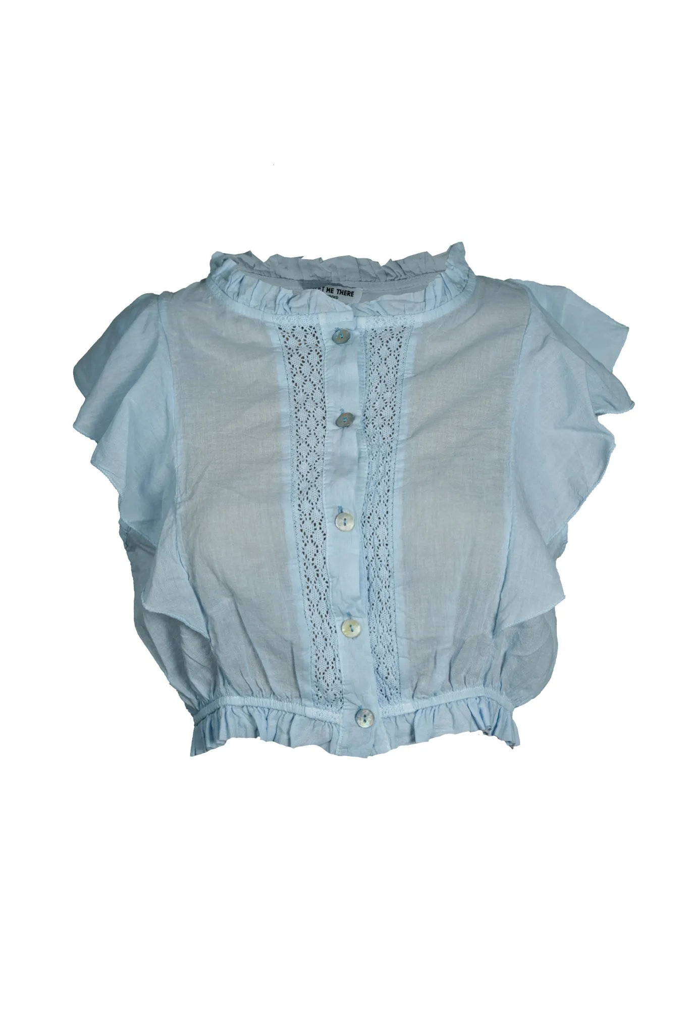 "Sunshine" blouse light blue