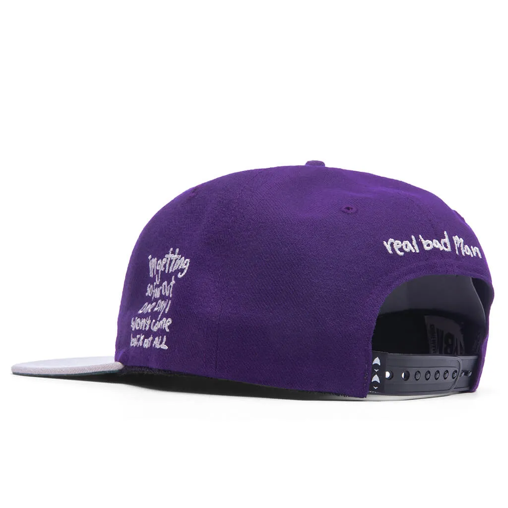 So Far Out 6 Panel - Purple/Grey