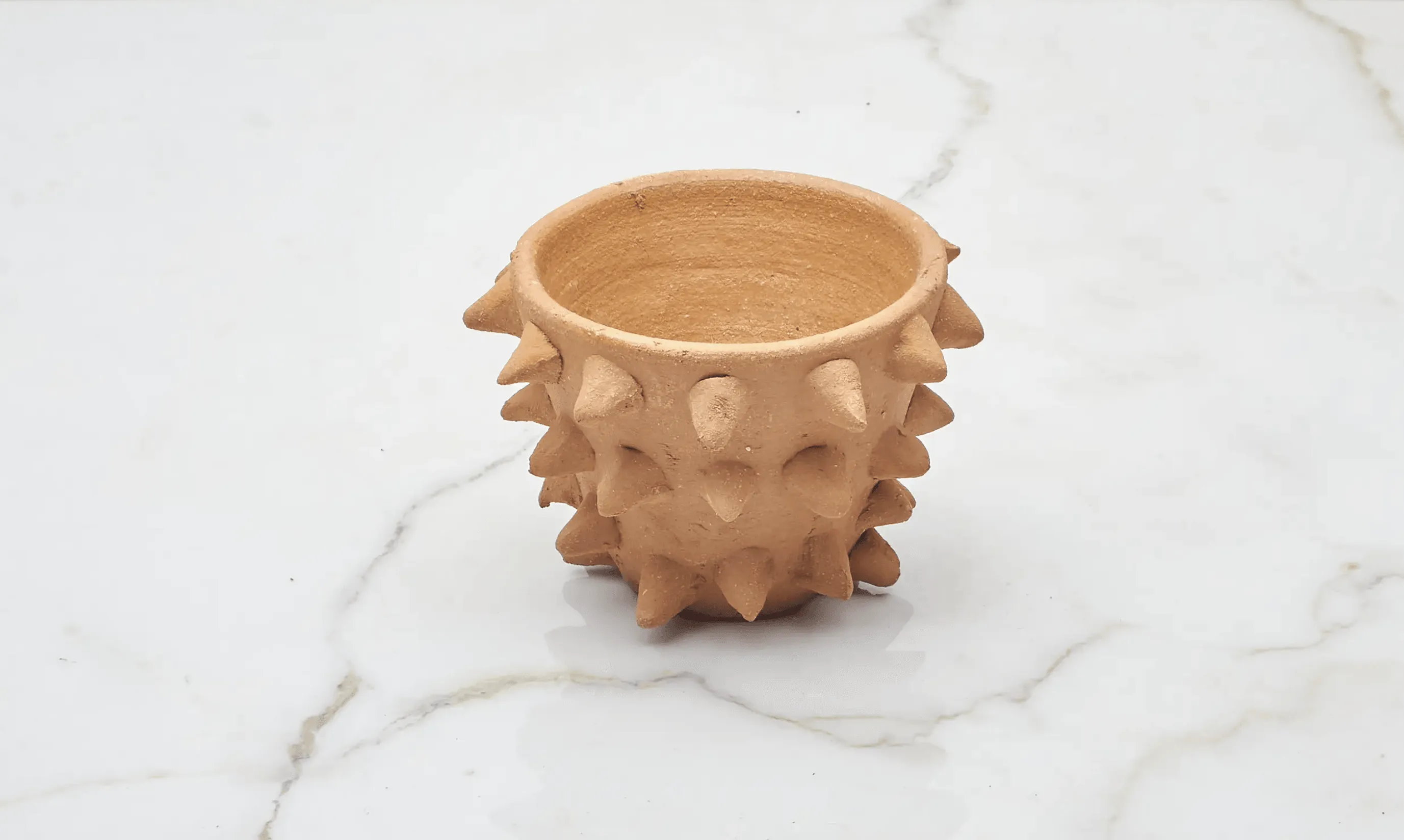 Spiked Clay Mezcalero Shot Glasses