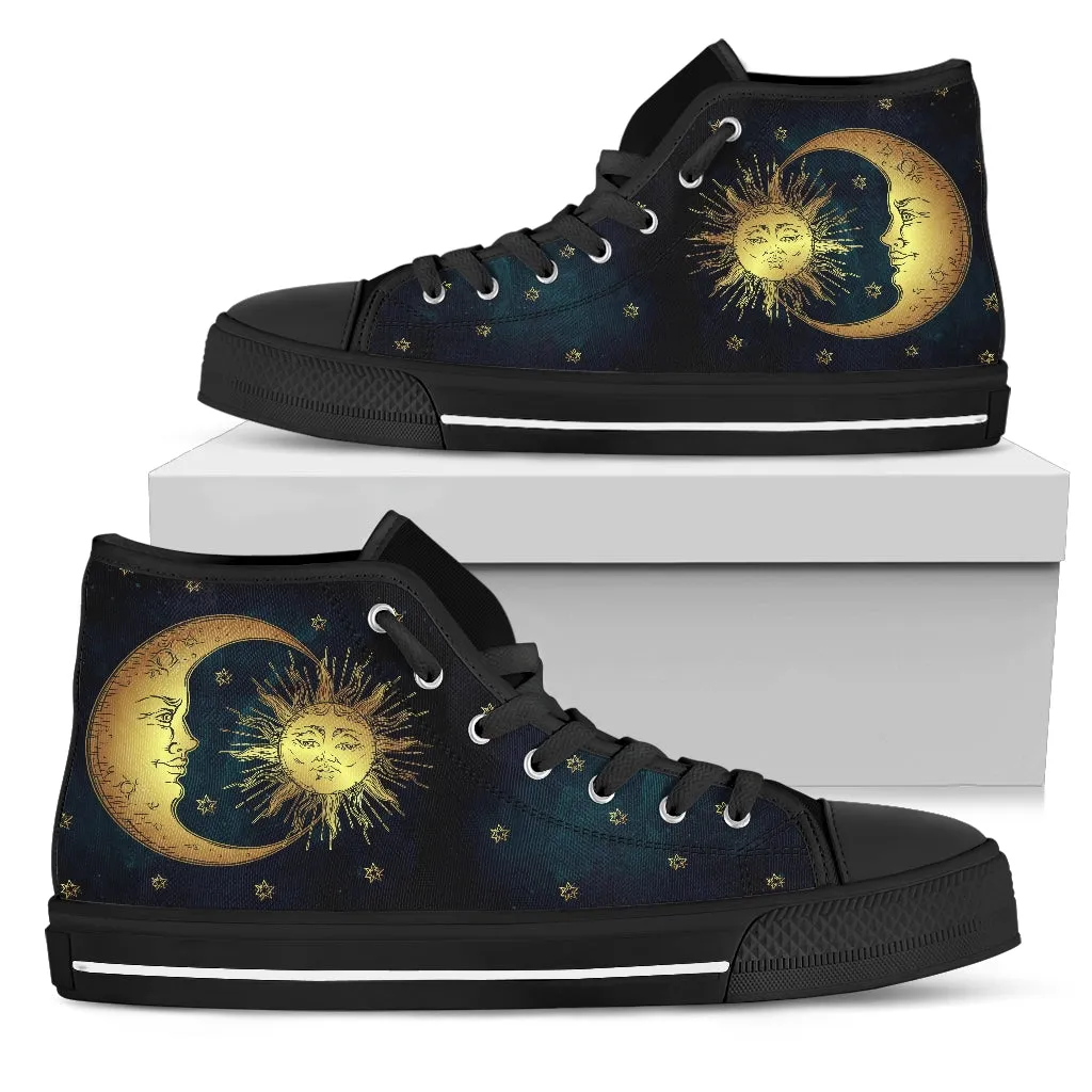 Sun and moon high top