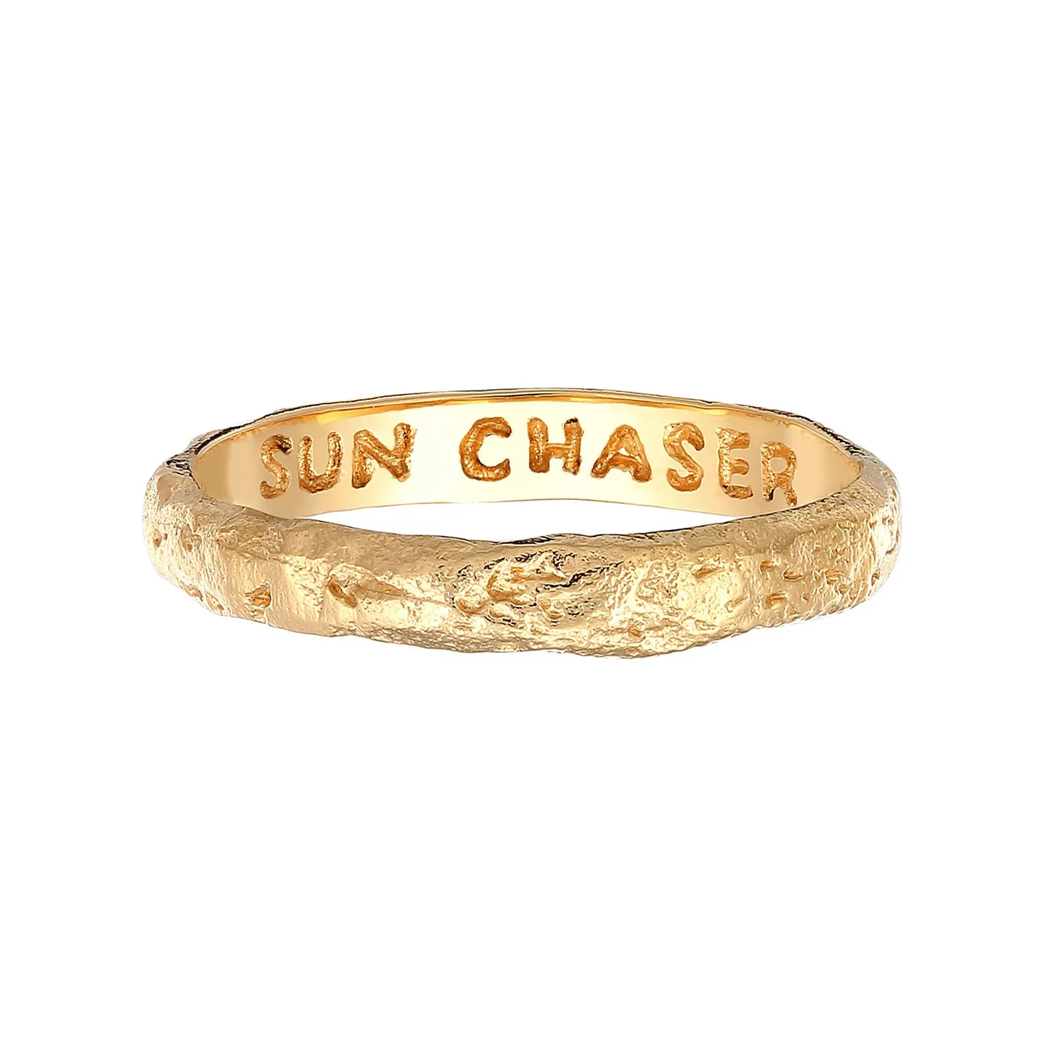 Sun Chaser Ring, light finish