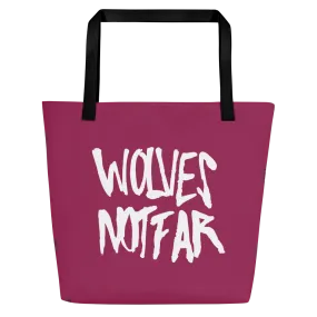 The Walking Dead Wolves Not Far Premium Tote Bag