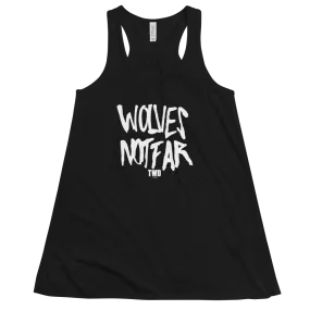 The Walking Dead Wolves Not Far Women's Racerback Tank Top