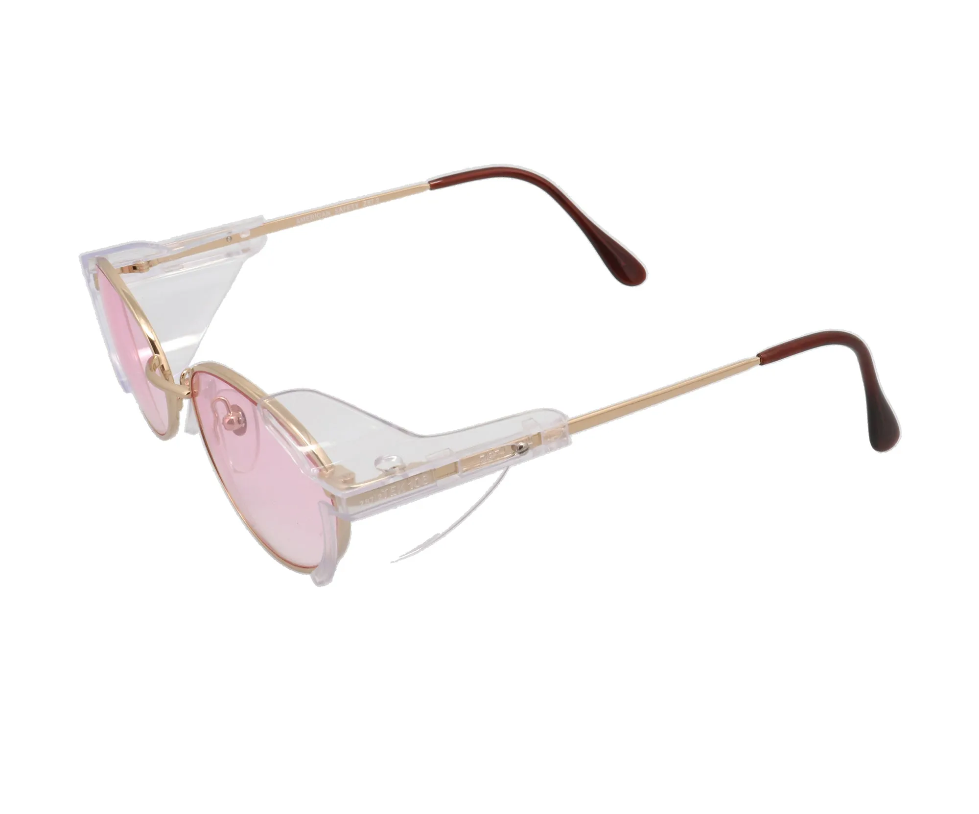 VF Pac Safety Glasses Gold (Light Pink)